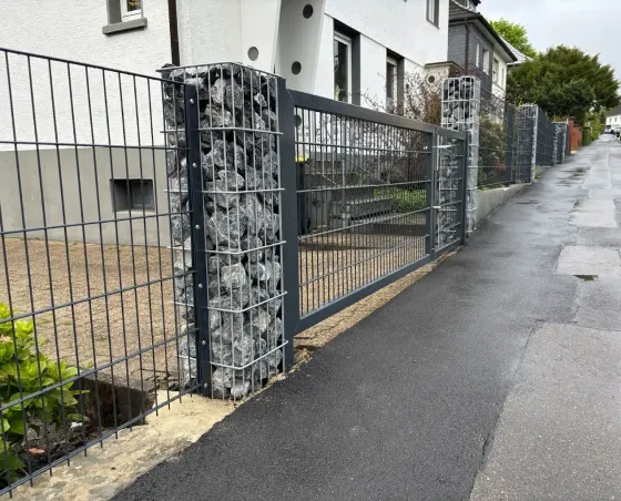 Gabionen und Steinzäune in Rodgau - fachgerechte Ausführung vor Ort